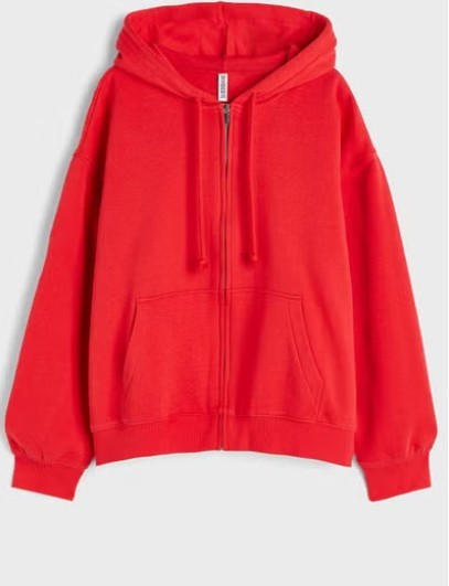 هودي بأربطة وجيب للنساء من اتش اند ام size-L