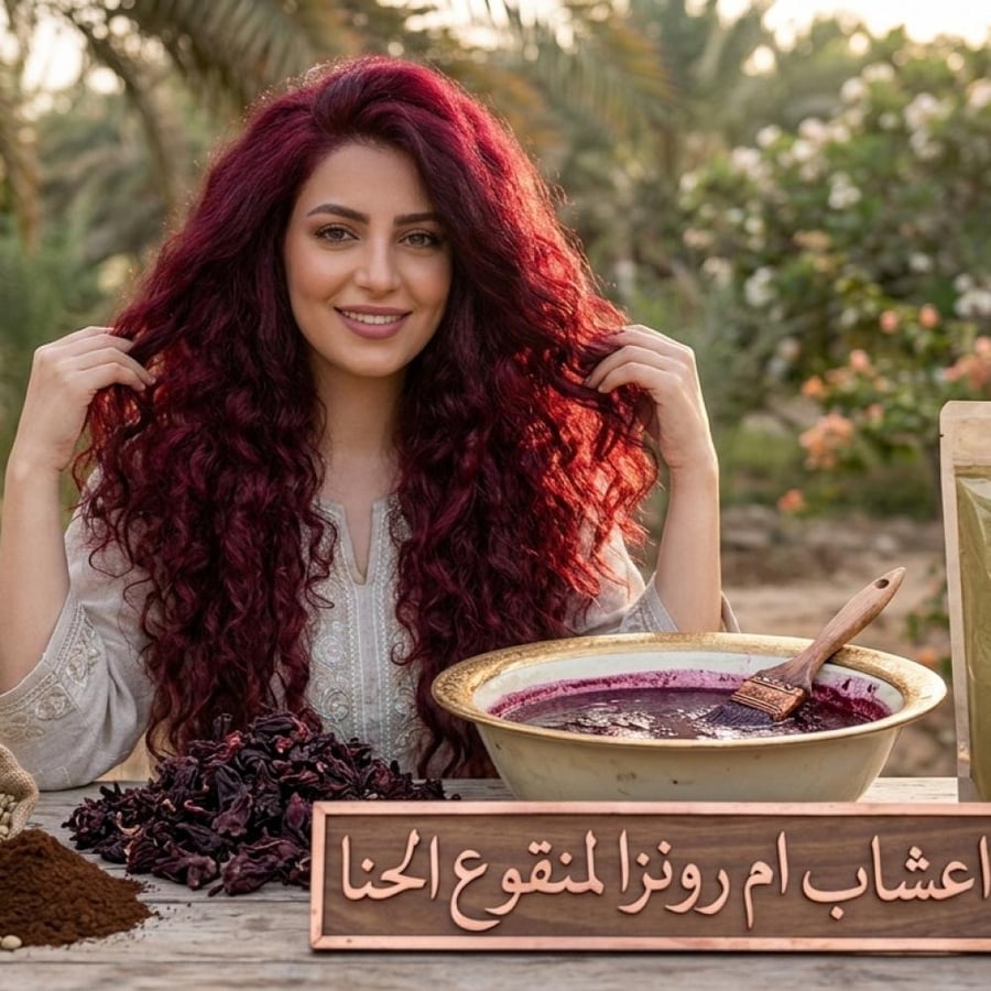 خلطة أعشاب هنديه  أسرار منقوع حناء طبيعية 100٪ خاليه من الاضافات