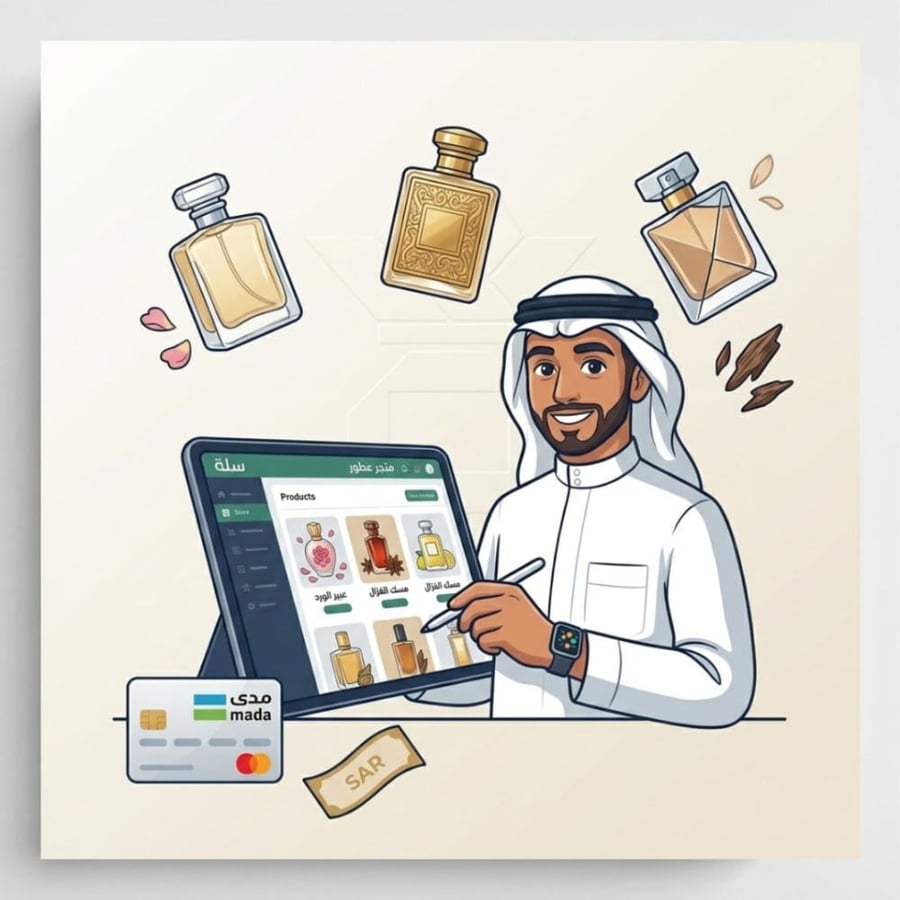 خدمة انشاء متجر عطور