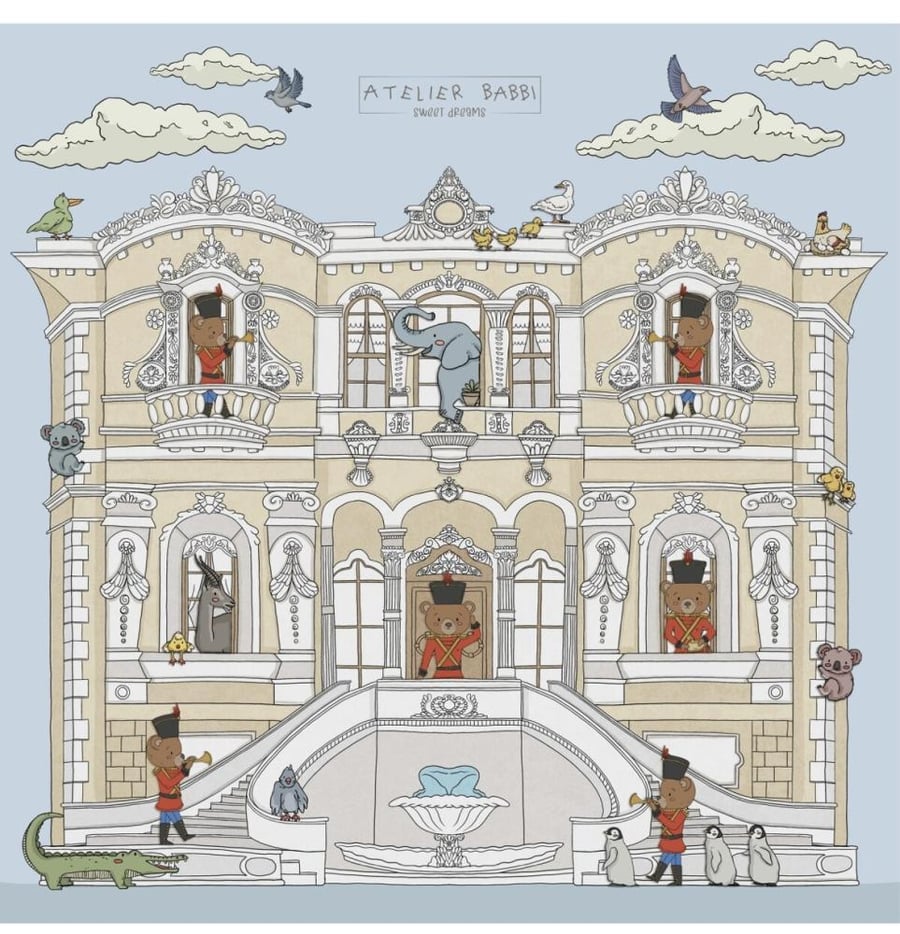 بطانية Atelier babbi تصميم القصر