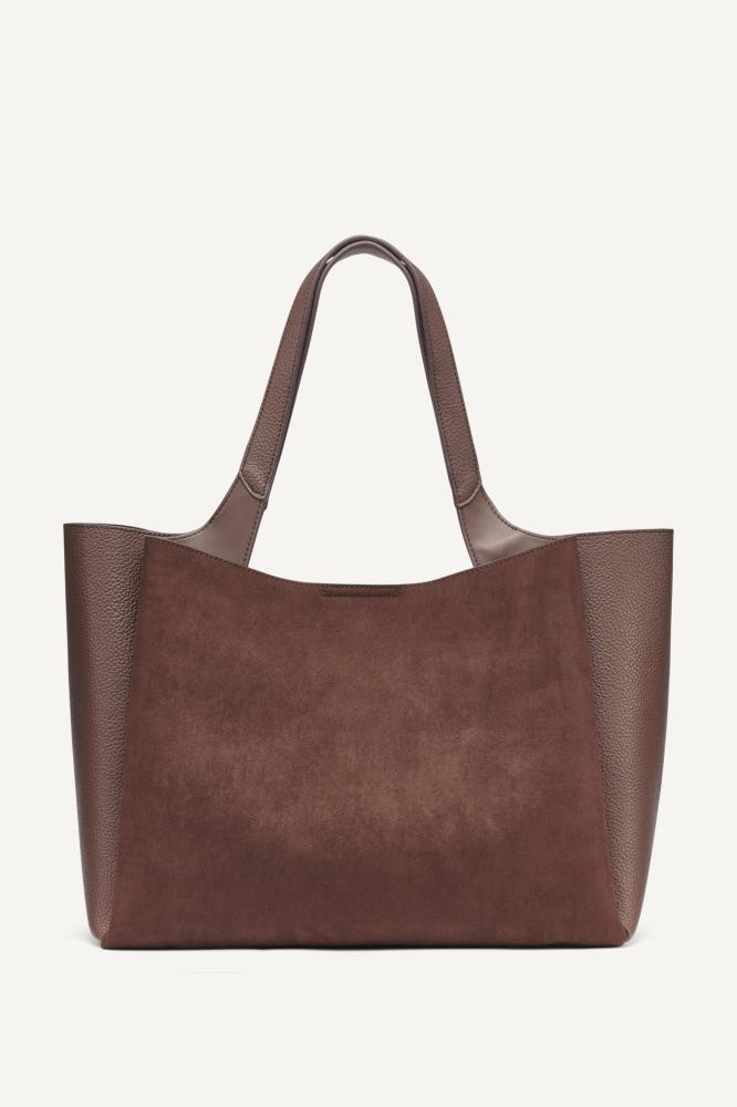 شنطة DKNY ويلا توت – لون Chocolate
