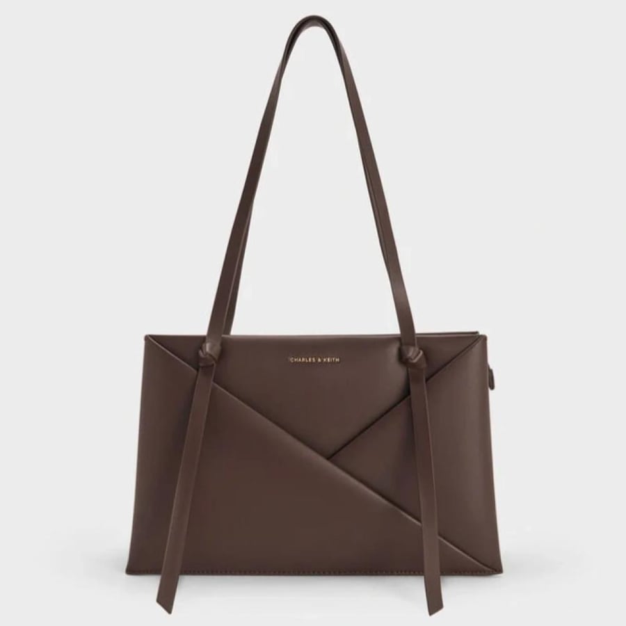 حقيبة «ميدوري» الهندسية من تشارلز كيث | Midori Geometric Tote Bag Charles & keith