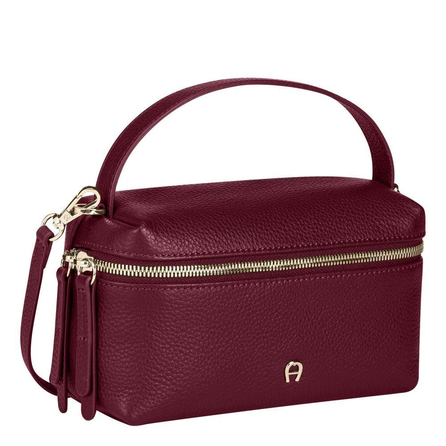 حقيبة «إيلي» الصغيرة من اقنر - عنابي | Aigner Ellie Bag Burgundy