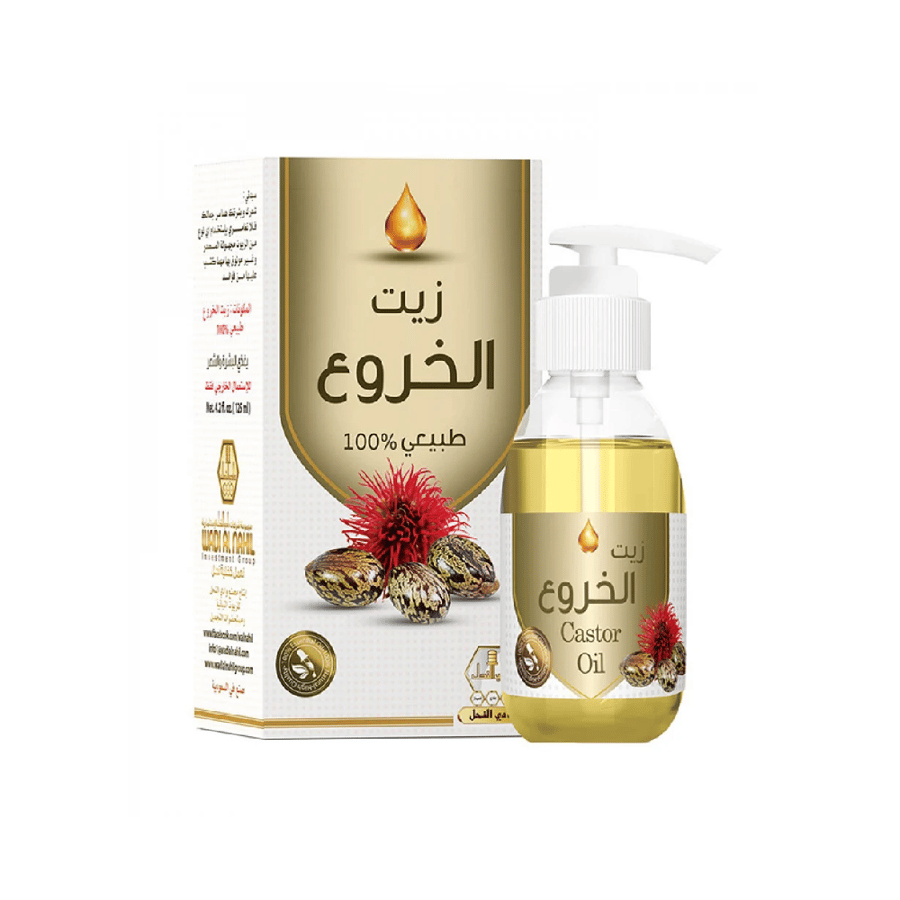 وادي النحل زيت الخروع طبيعي 100% -125مل