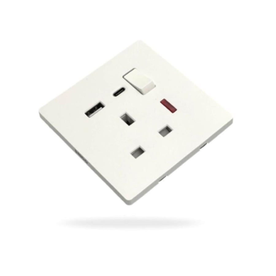 فيش تايب سي Type c جداري 13A