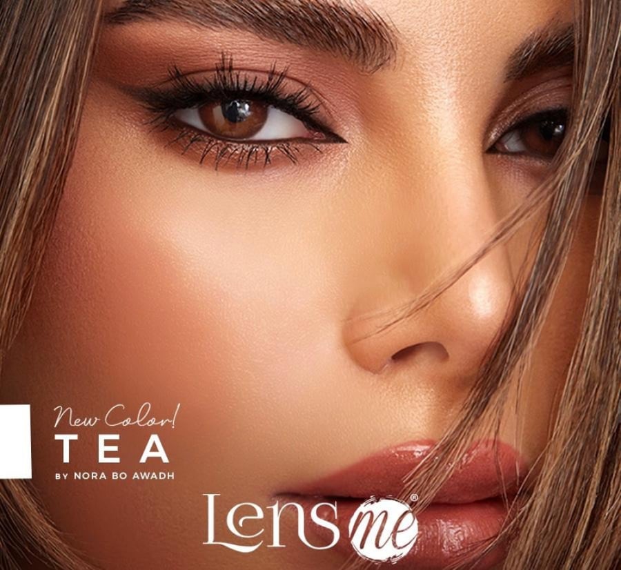 tea lensme عدسات لنسمي تي لاصقة ملونة شهرية fresh eye 2