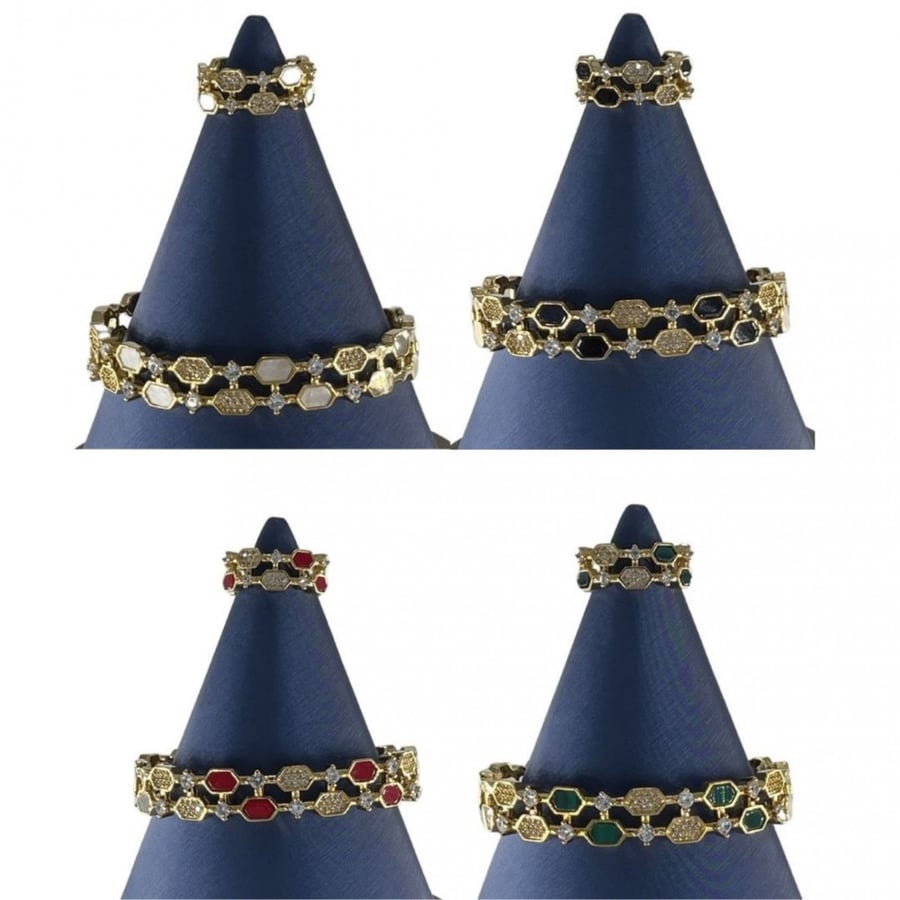 Bracelet and ring, a beautiful shape