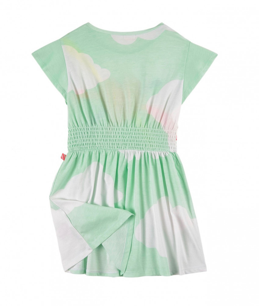 BILLIEBLUSH Glitter Print Heart Dress Green فستان أخضر من بيلي بلش