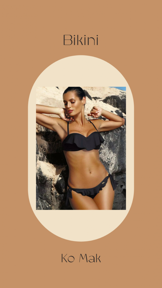 Ko Mak - Bikini - Black