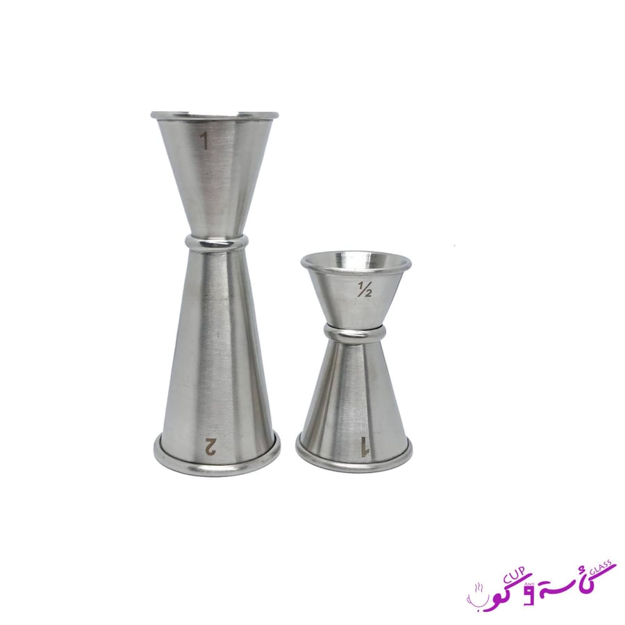 أكواب لـ مزج الكوكتيل قطعتين