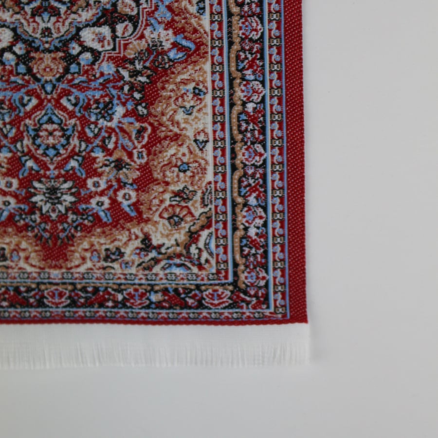 كوستر سجاد احمر 10*17 cm