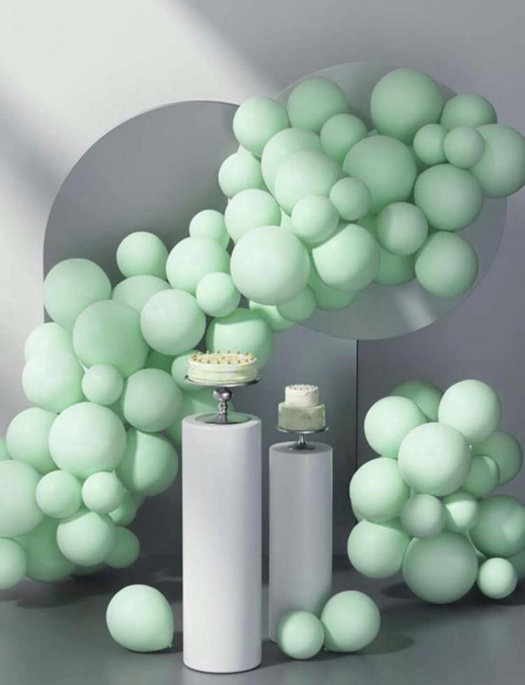 Pastel green balloons | Pastel Green Balloons