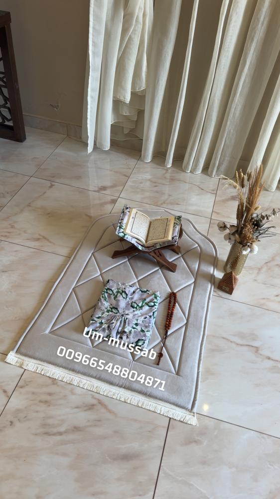 طقم صلاة مشجر (موديل الشرشف بخنق)