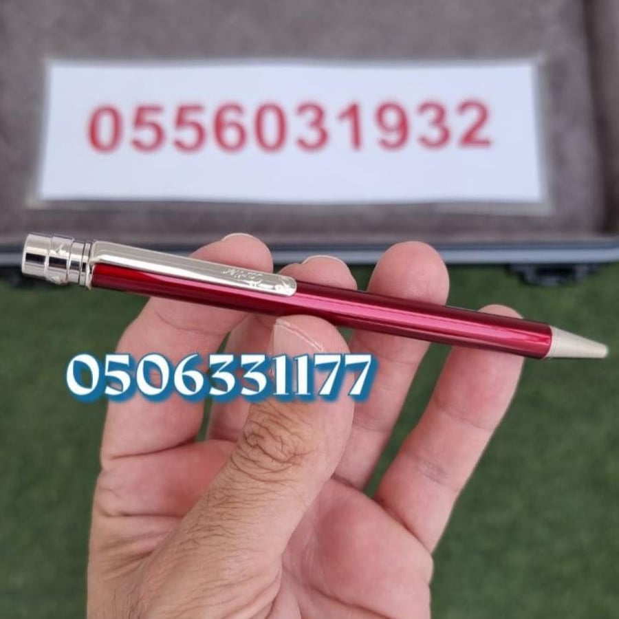 قلم كارتير عنابى