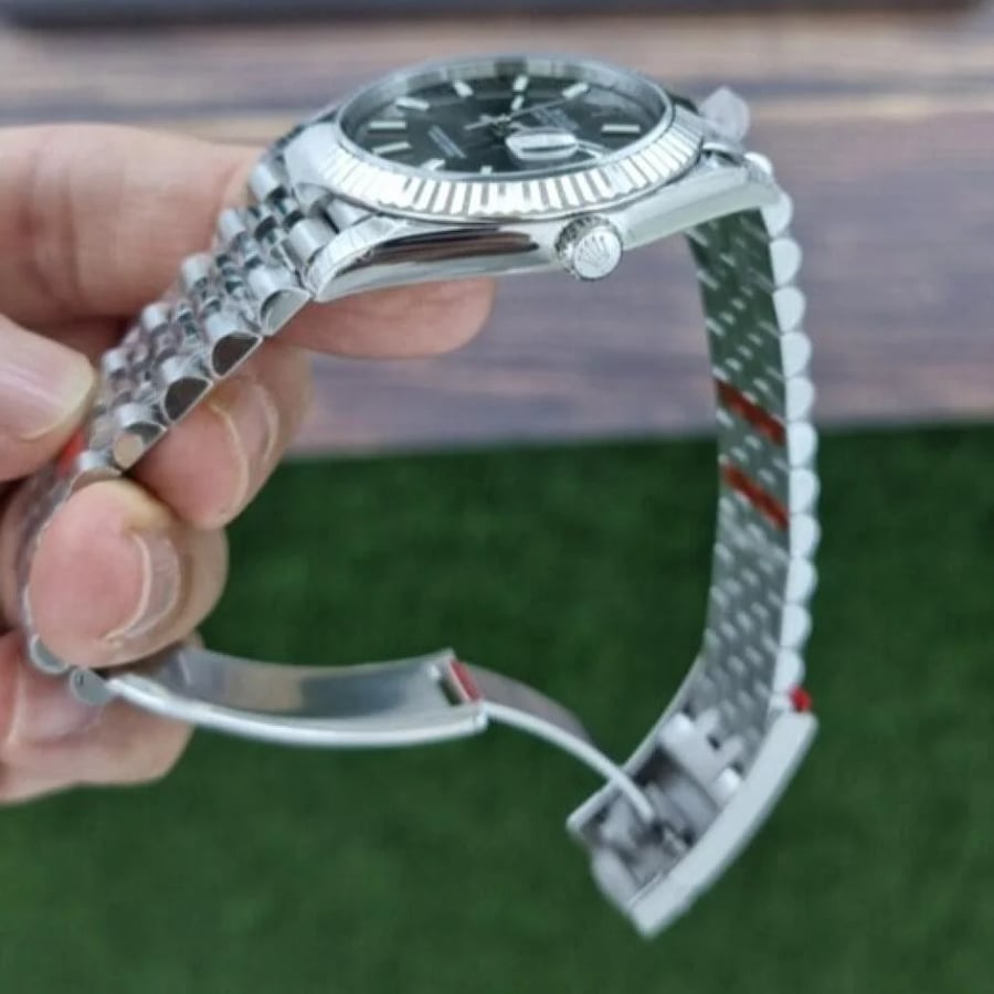 rolex datejust grey VS