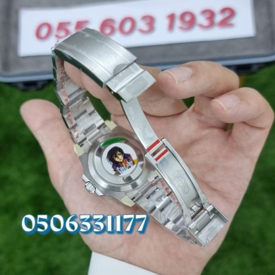 ساعة رولكس صبمارينر ستاربكس مع علامات مضيئة