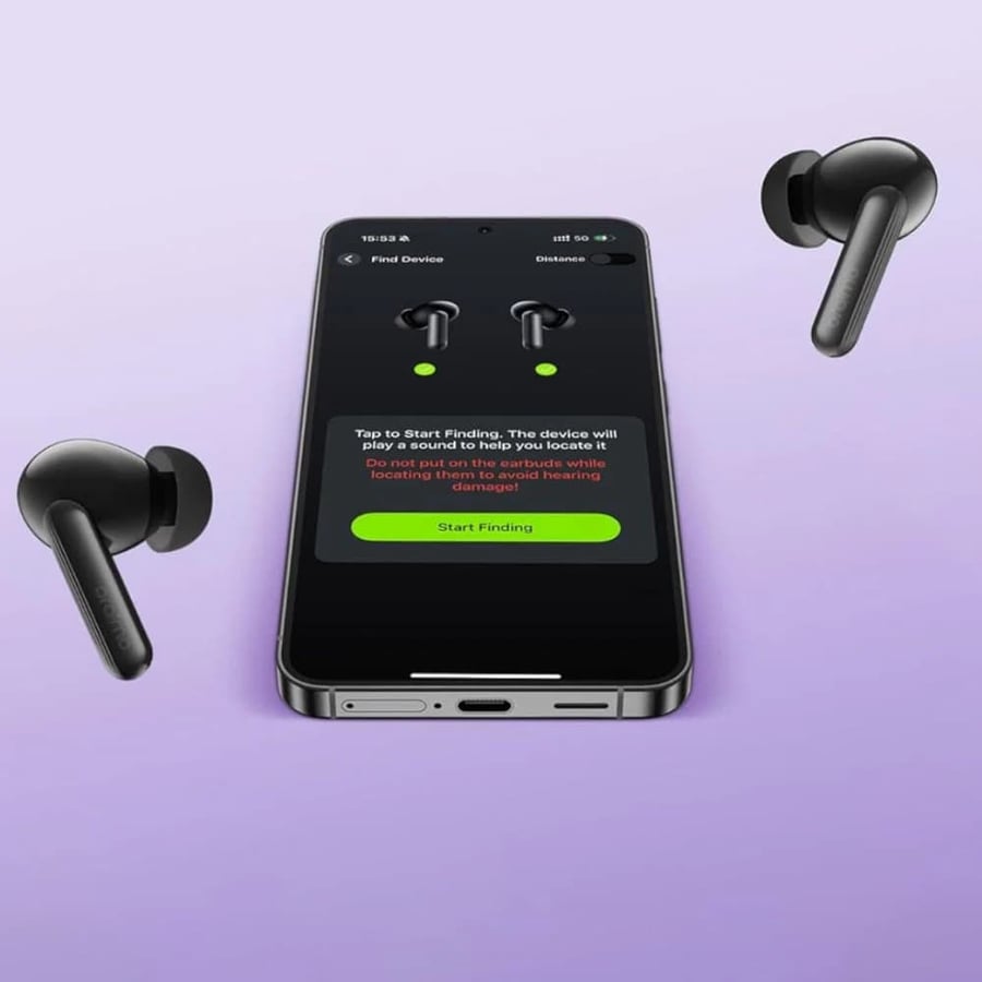 Oraimo أورايمو سماعة أذن سبيس بودز لايت اللاسلكية بصوت محيطي ذهبي = 4894947092305
