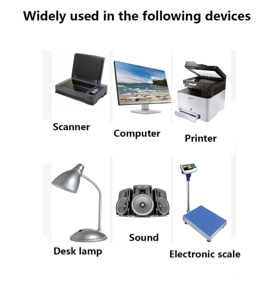 COMPUTER CABLE كابل سلك طاقة تيار متردد ذو فتحتين قابس المملكة المتحدة  = 6952683220043