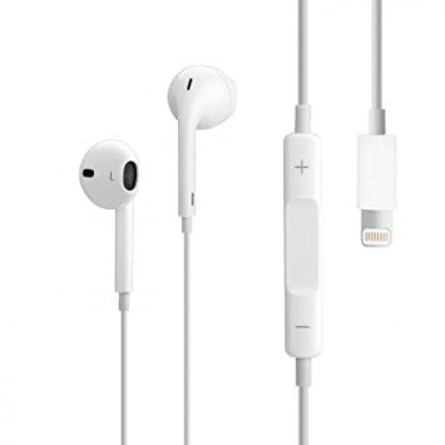Apple ابل سماعة اذن سلكية لايتنينق = 195949506116