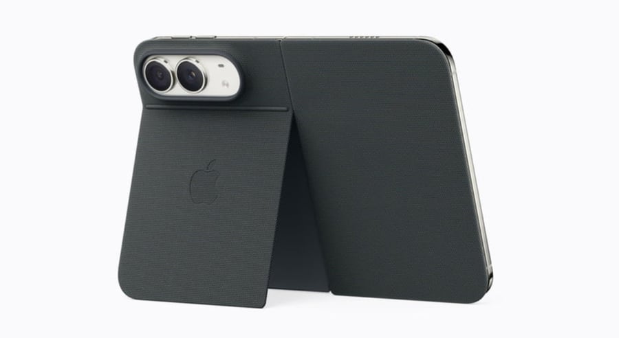 Apple آبل آيفون Duo ديو 512 جيجابايت قابل للطي أسود ليلي =