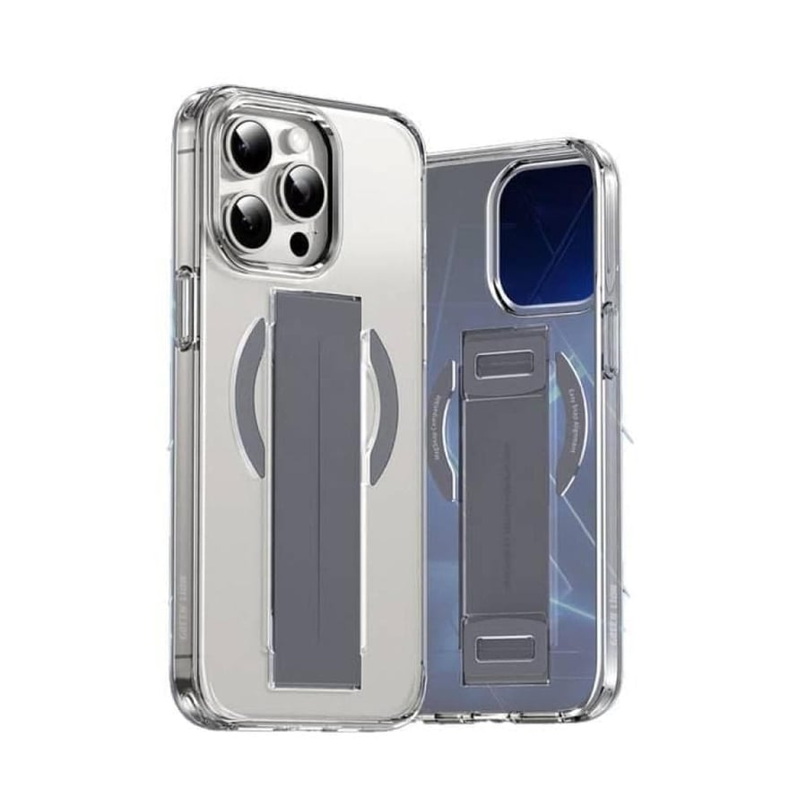 ARMOR آرمور كفر آيفون شفاف مع مسكة ربل يدعم ماج سيف= 0725488701446 - 0725488701439 - 0725488701422 - 0725488701415