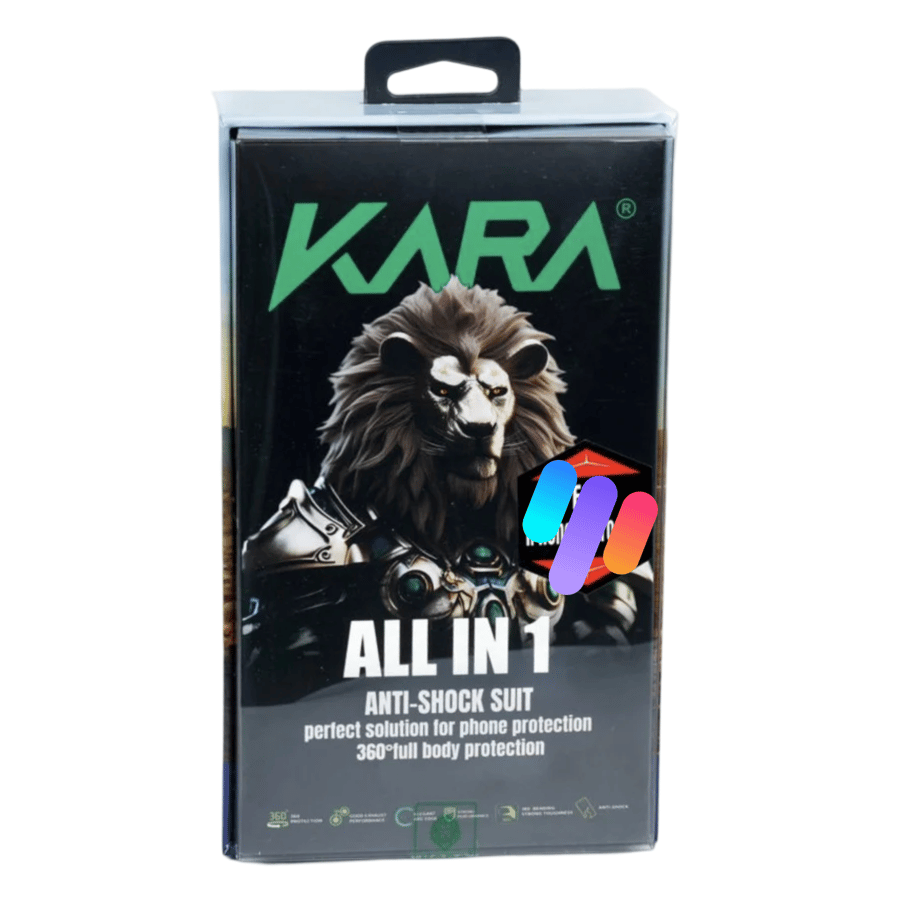 Kara 10in1 - بكج حماية متكامل 15 برو ماكس من شركة كارا يتكون من 10 قطعه بما فيها العلبة -6973752296202