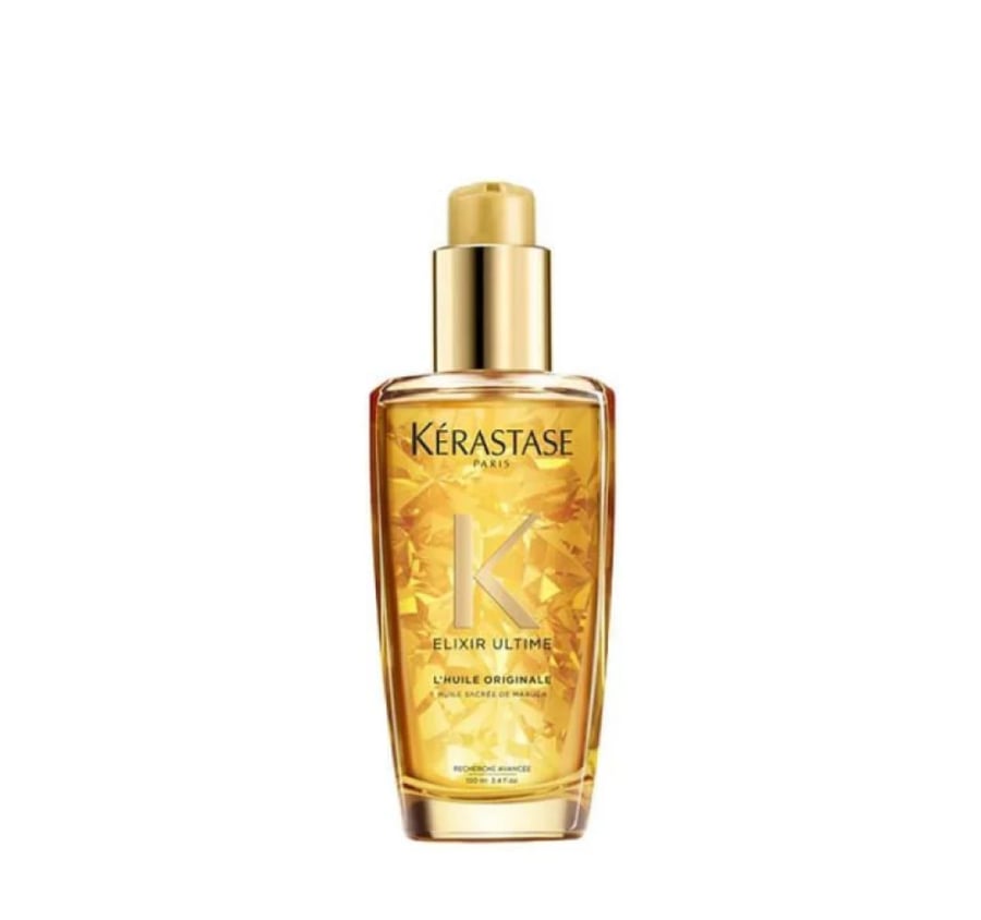 كيراستاس باريس - زيت إلِكسير أولتيم لتلميع وتغذية الشعر (100 مل) | Kérastase Elixir Ultime L'Original Hair Oil