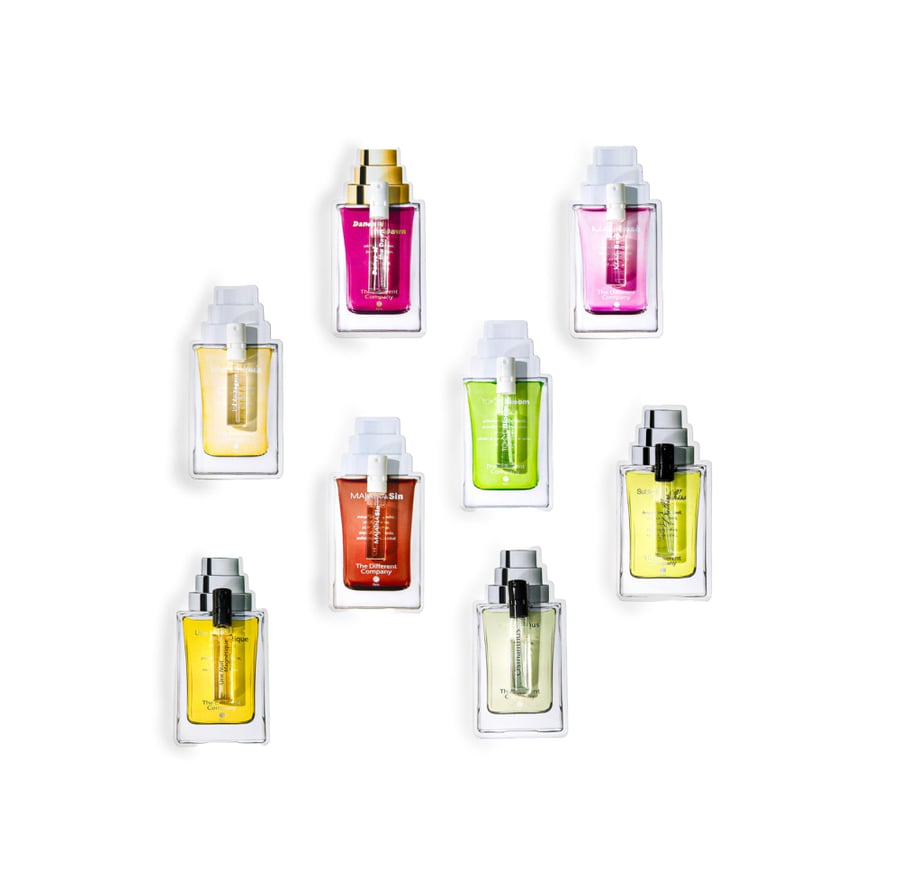 Sample set of perfumes The Different Company