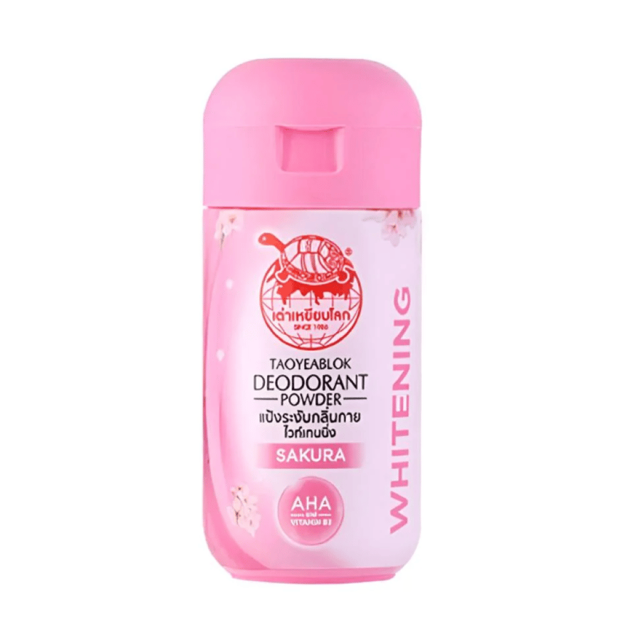 Tawiablock - Deodorant powder with Japanese flowers for underarm lightening (22 grams) | Deodorant powder - Japanese Cherry Blossom