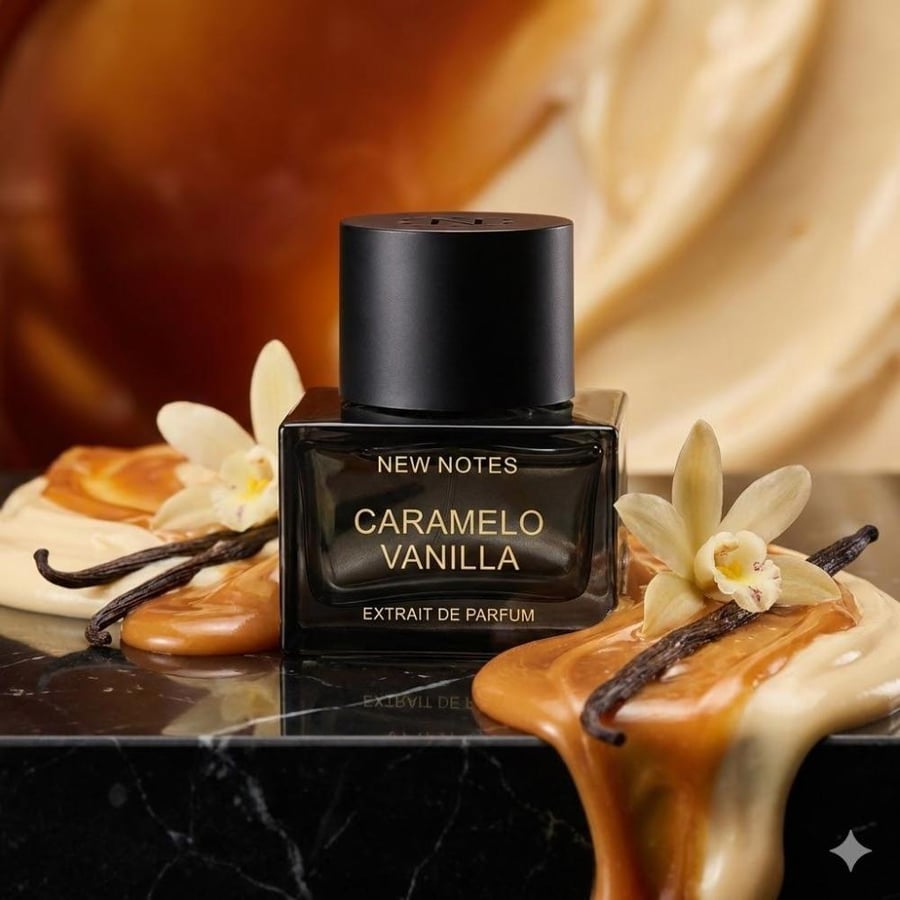 عينة كراميلو فانيليا من نيو نوتس  NEW NOTES Caramelo Vanilla