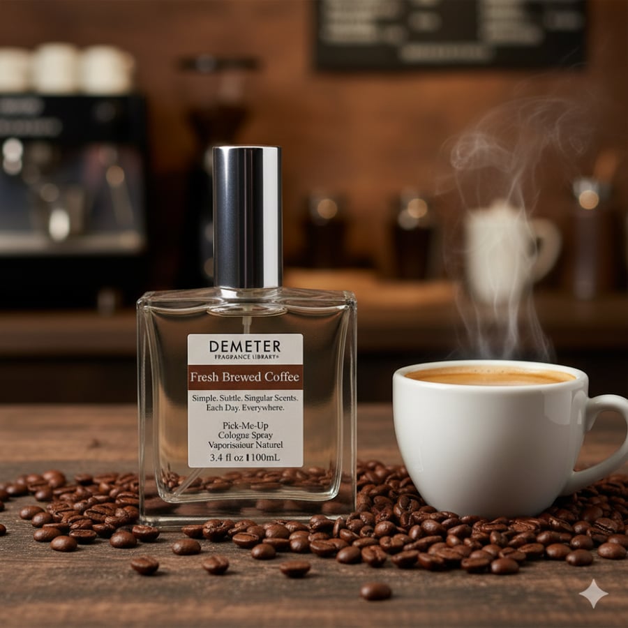 تقسيم ديميتر القهوة الطازجة 25 مل Fresh Brewed Coffee Demeter Fragrance