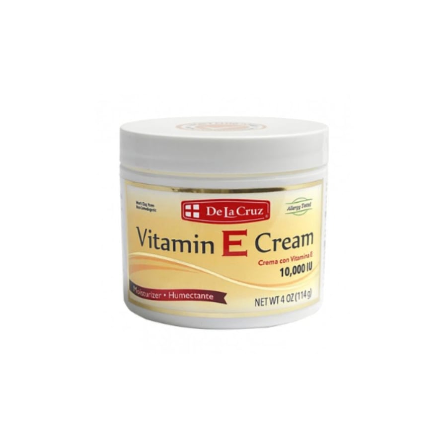 De La Cruz - Vitamin E concentrated cream for moisturizing and repairing the skin (114 g)
