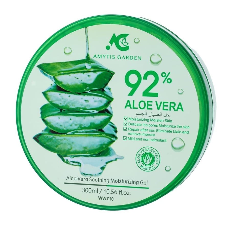 أميتس جاردن - جل الصبار المهدئ مع مستخلص عرق السوس (300 مل) | Amitie's Garden Aloe Vera & Licorice Gel