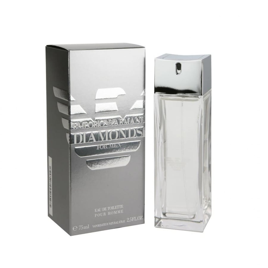 عطر جورجيو ارماني دايموندز الرجالي او دو تواليت 75مل Emporio Armani Diamonds Pour Homme Eau de Toilette75ml