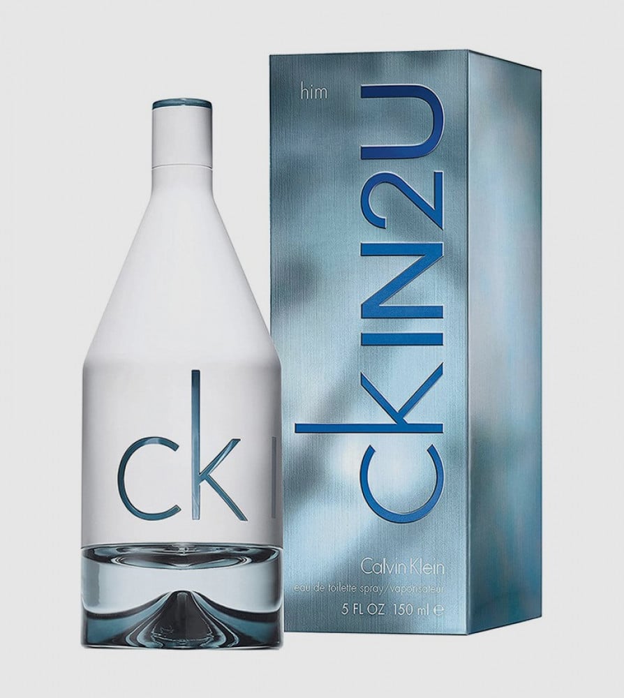 عطر كالفن كلاين ان تو يو الرجالي تواليت 150مل Calvin klein IN2U for Men Eau de Toilette150ml
