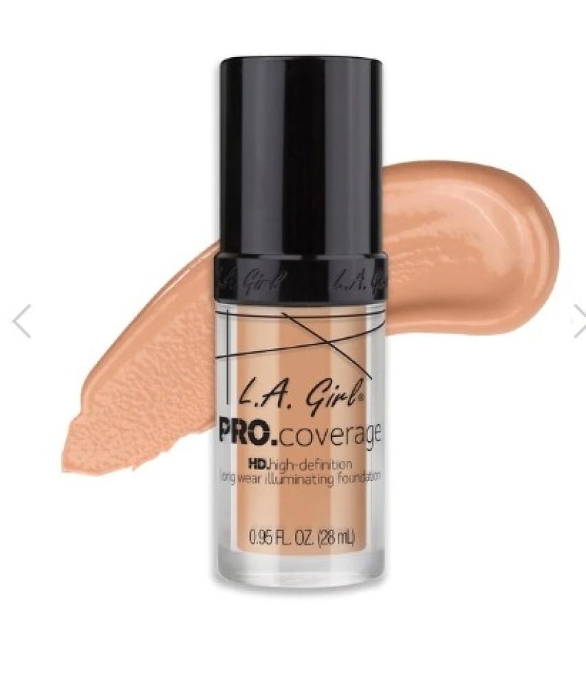 إل أي قيرل - كريم أساس برو كفرج المضيء | L.A. Girl PRO.coverage Illuminating Foundation