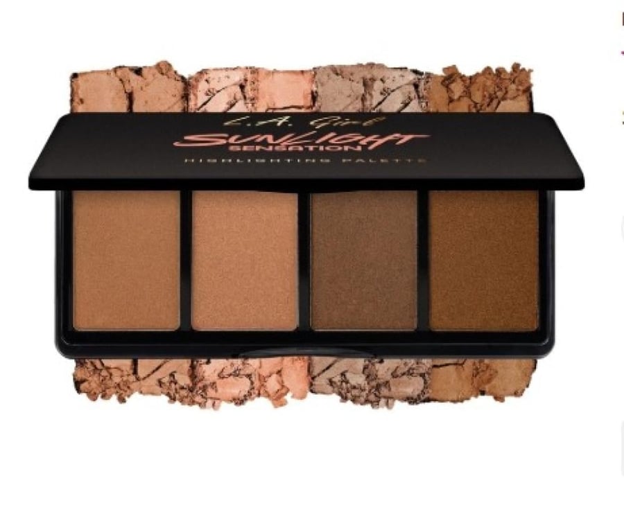إل أي قيرل - باليت إضاءة فاناتيك L.A. Girl Fanatic Highlighter