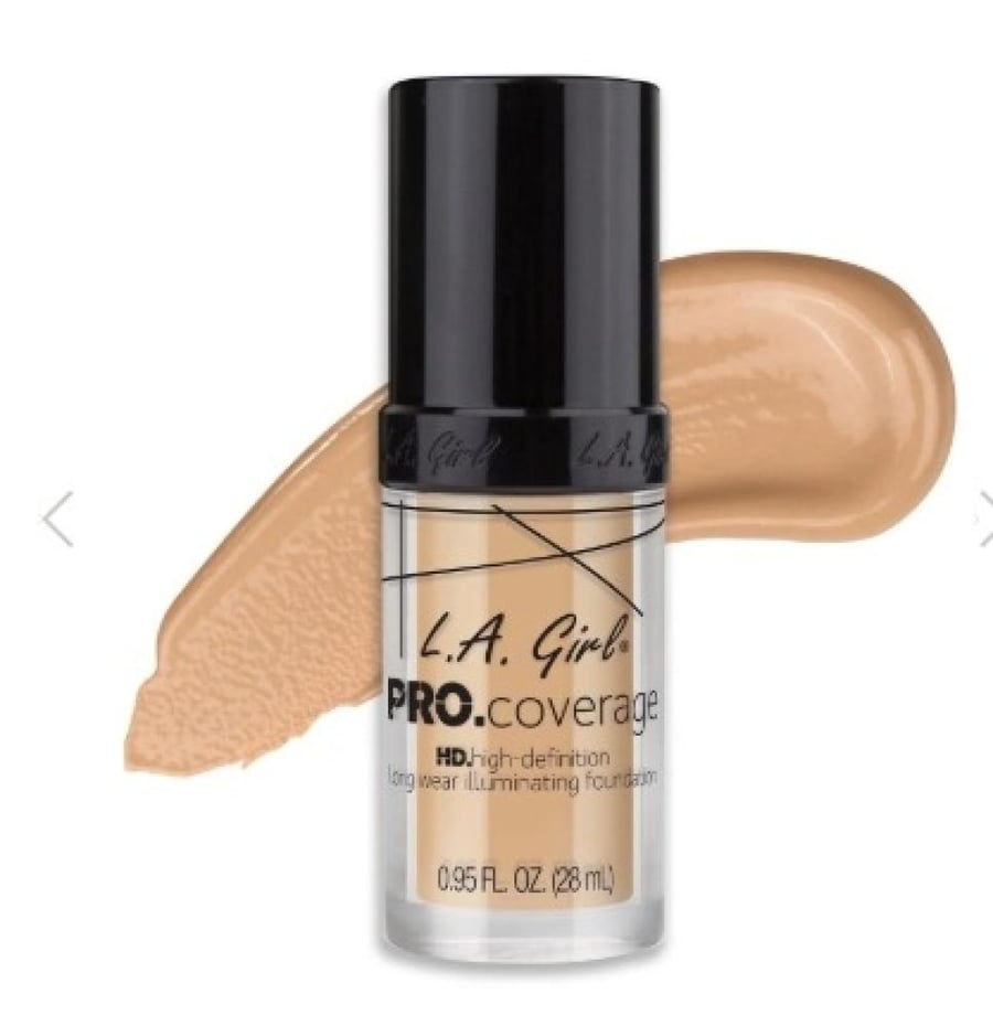 إل أي قيرل - كريم أساس برو كفرج المضيء | L.A. Girl PRO.coverage Illuminating Foundation