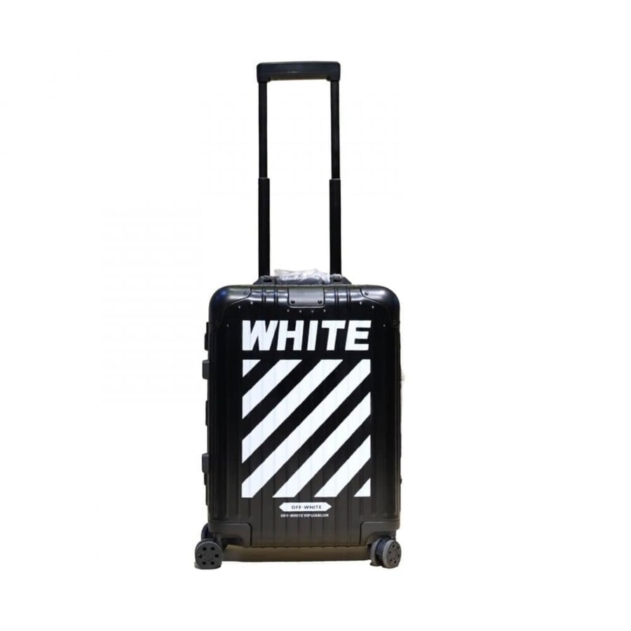 شنطة  سفر  أوف وايت - Off white suitcase