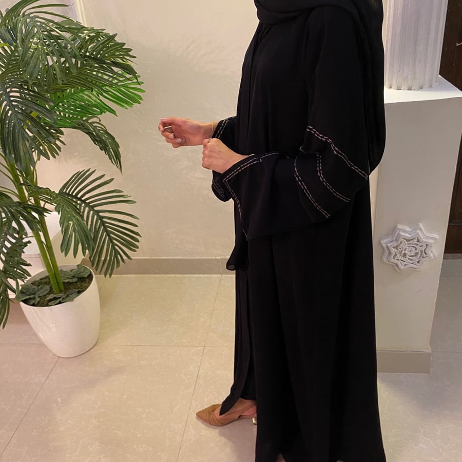 عباية تطريز S