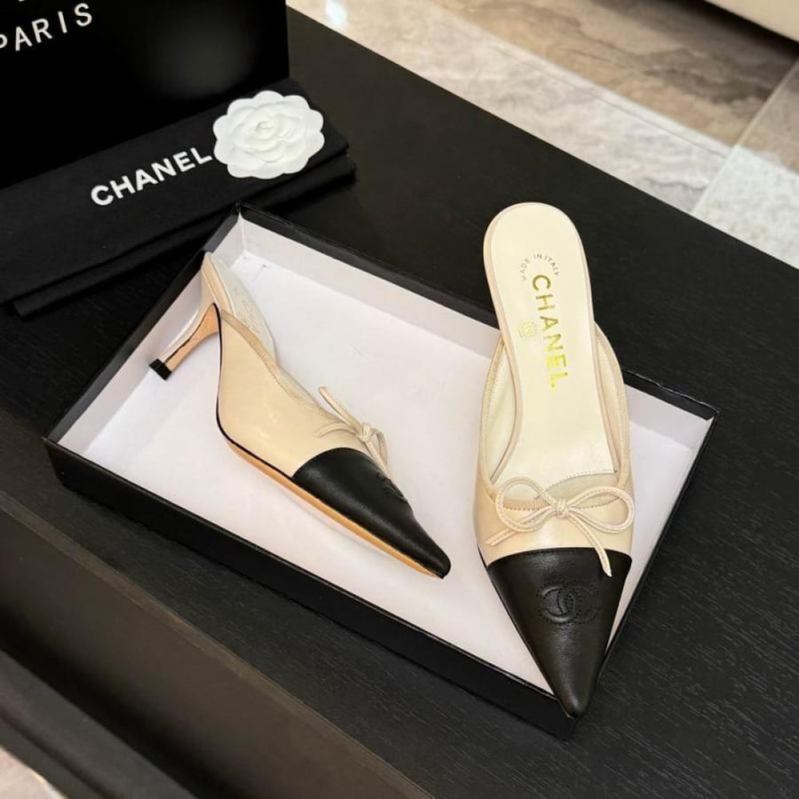 نعال نسائي كعب CHANEL