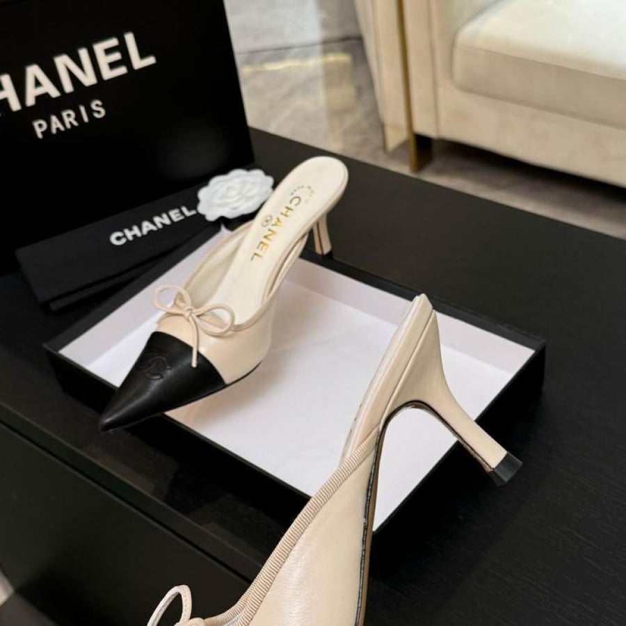 نعال نسائي كعب CHANEL