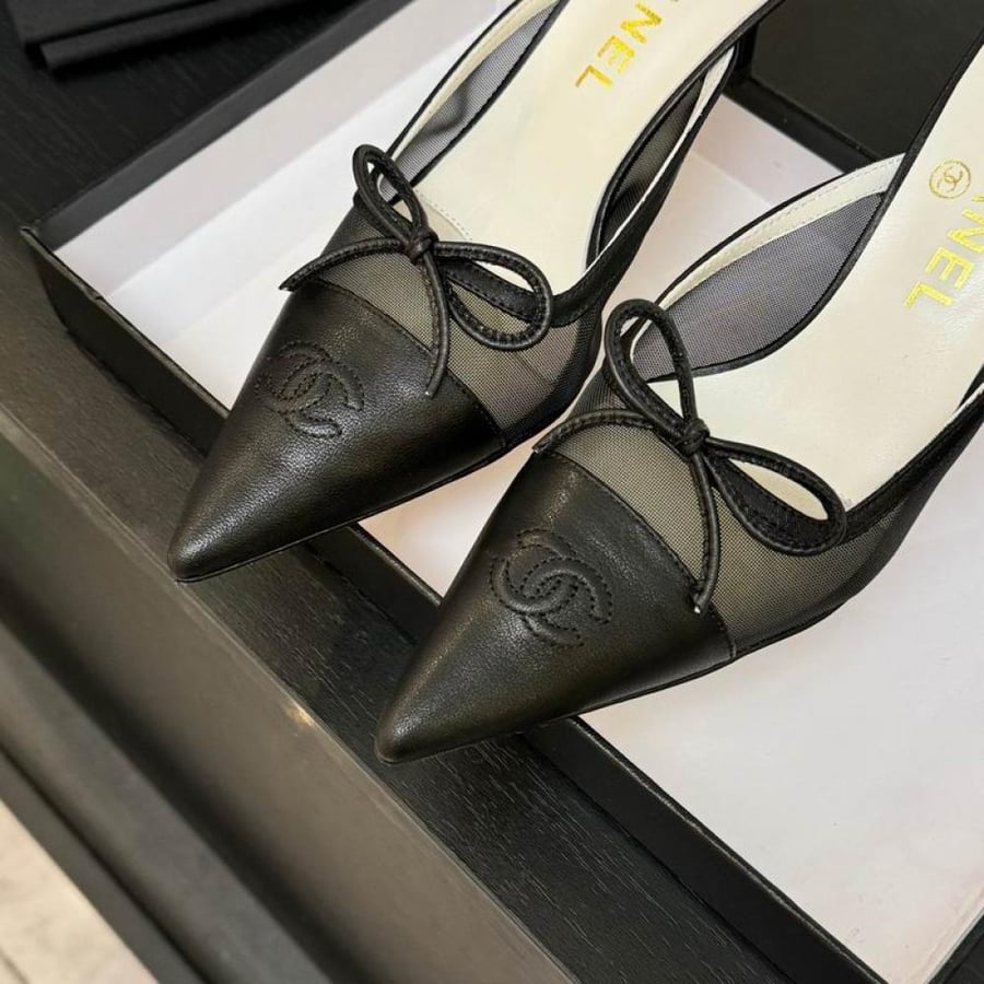 نعال نسائي كعب CHANEL