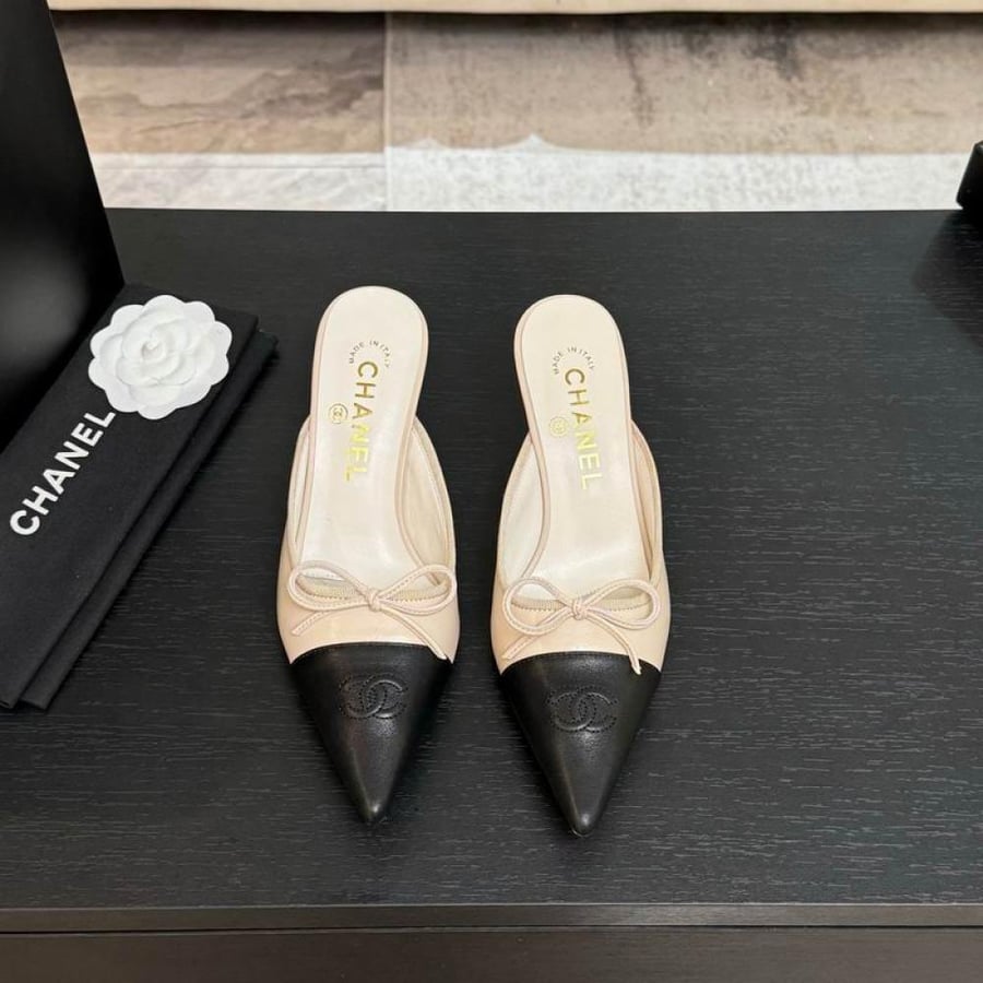 نعال نسائي كعب CHANEL