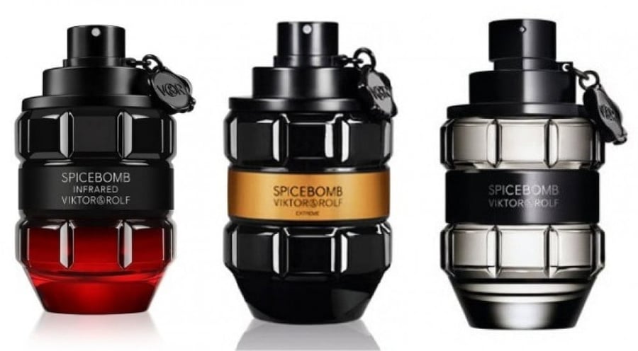 عينات عطور سبايس بومب من فيكتور أند رولف