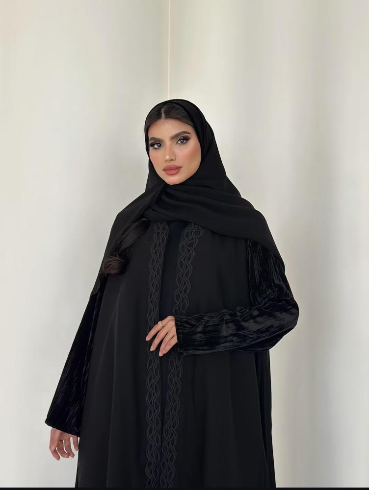 كريب - كم مخمل- كسرات