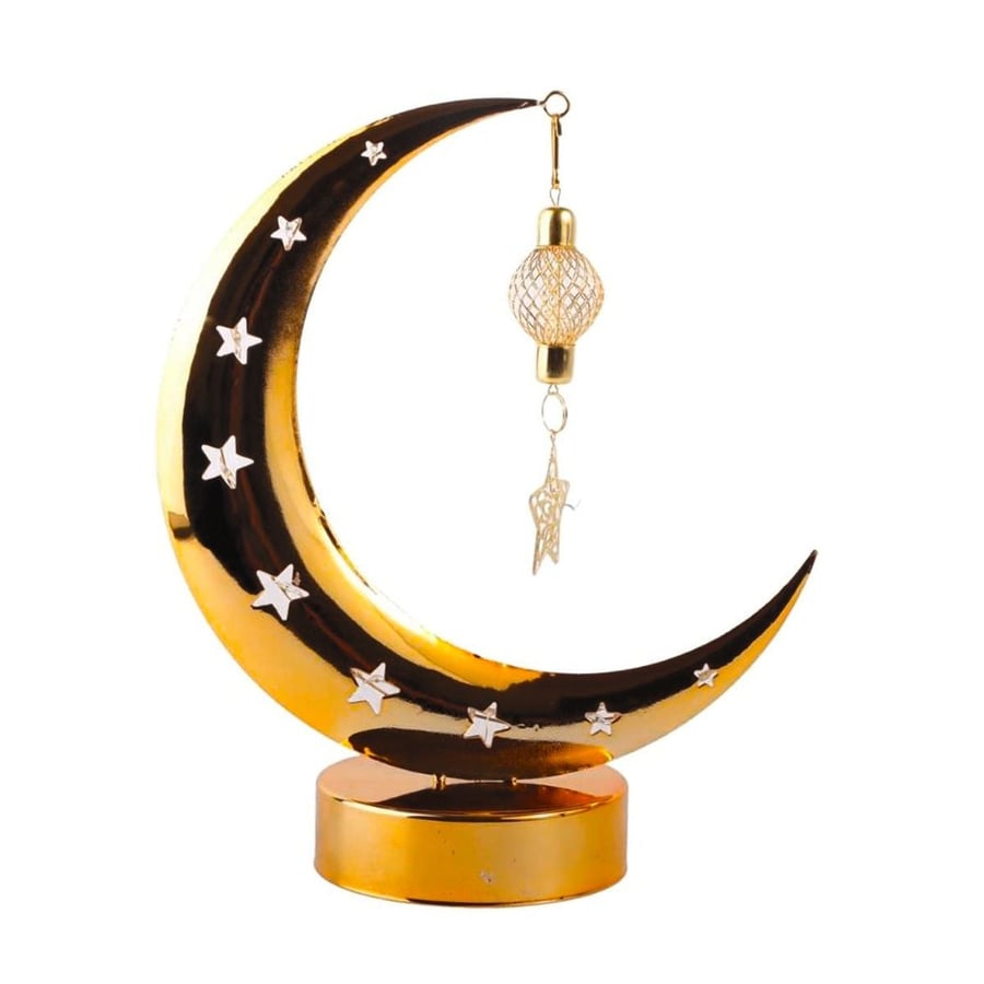هلال رمضان لون ذهبي