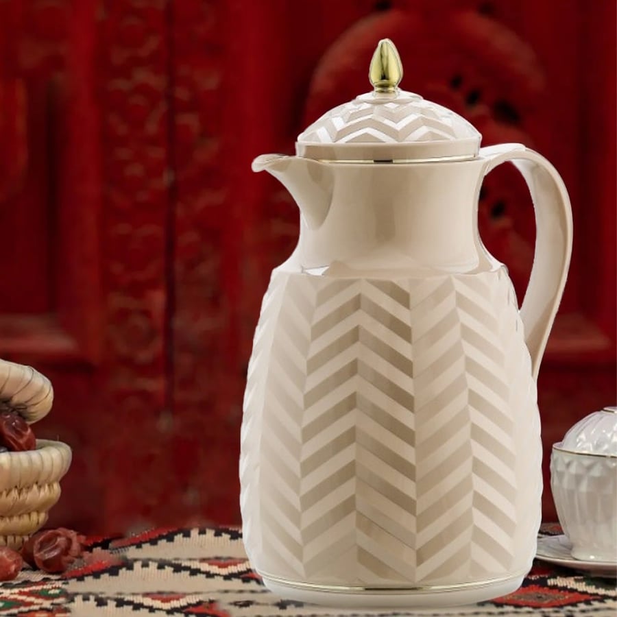 ثلاجة روز قهوة فاخرة