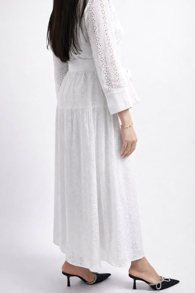 White dress