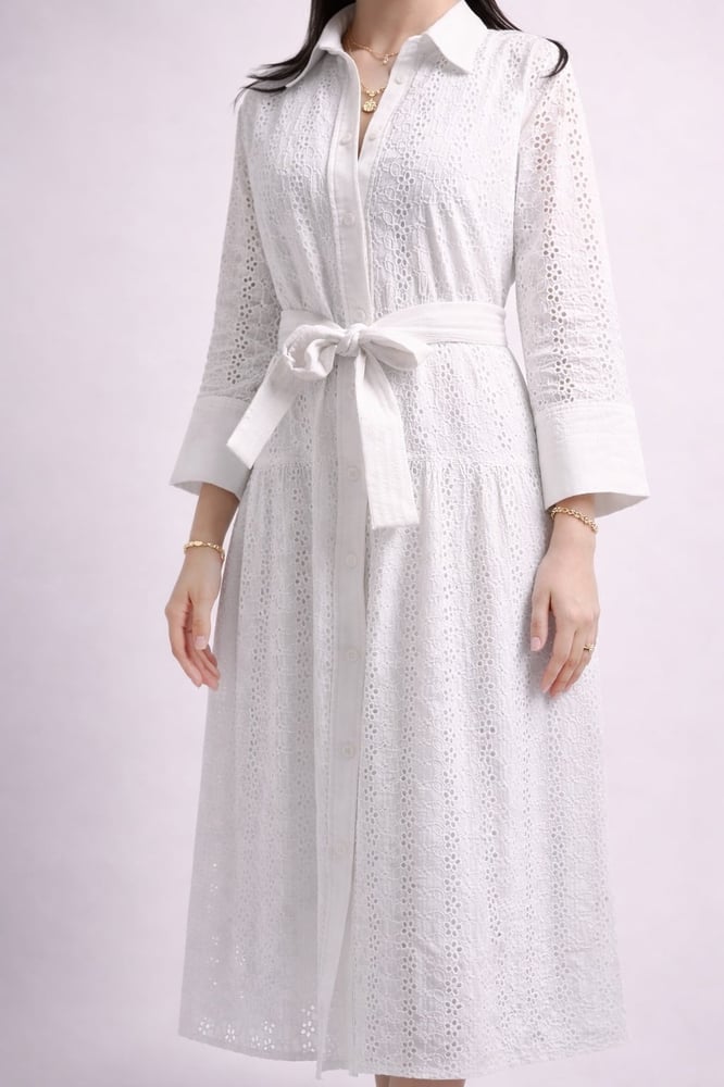 White dress